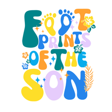 Load image into Gallery viewer, Footprints of the Son - TShirt “Retro Fun”