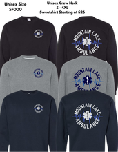 Load image into Gallery viewer, ML Ambulance - Crewneck Sweatshirt