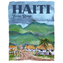 Load image into Gallery viewer, Footprints of the Son - Hoodie “Watercolor Village” YOUTH