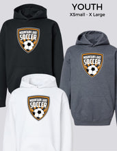 Load image into Gallery viewer, ML Soccer - Youth Hooded Sweatshirt