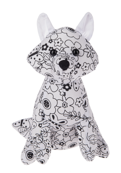Mini Coloring Kit - Fox – Mountain Lake Floral & Design