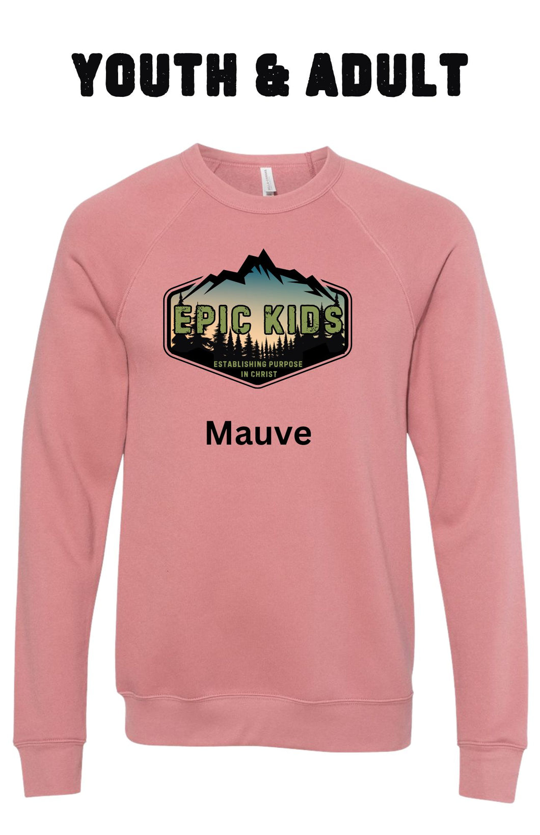 Alliance EPIC KIDS Logo - Crewneck Sweatshirt